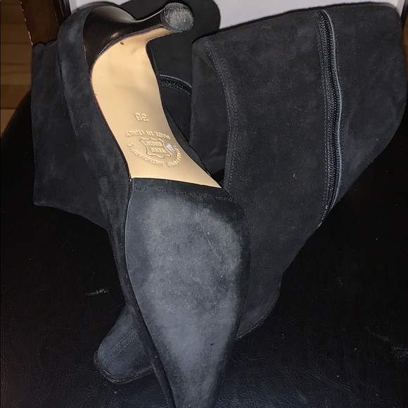 Sacco knee high suede boots - Picture 4 of 5